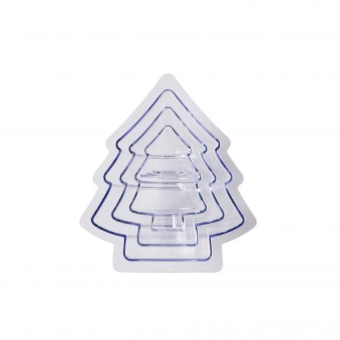 CANDY CHRISTMAS TREE MOLDS - SET OF 3