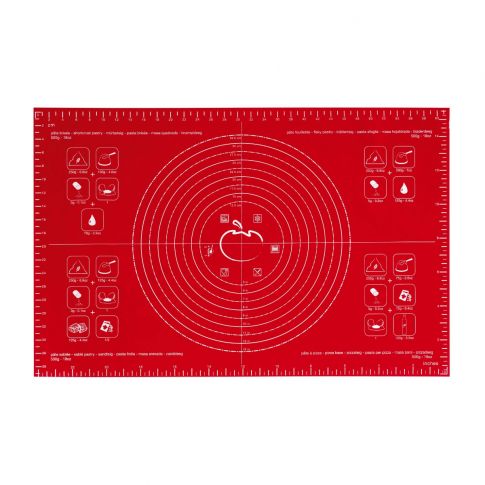 PASTRY MAT - LARGE - RED
