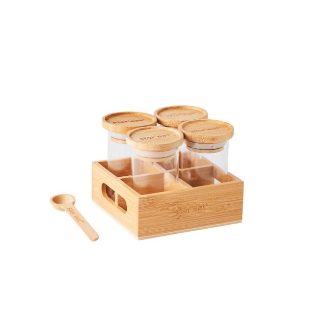 SET OF 4 STOR EAT SPICES JARS 90ML